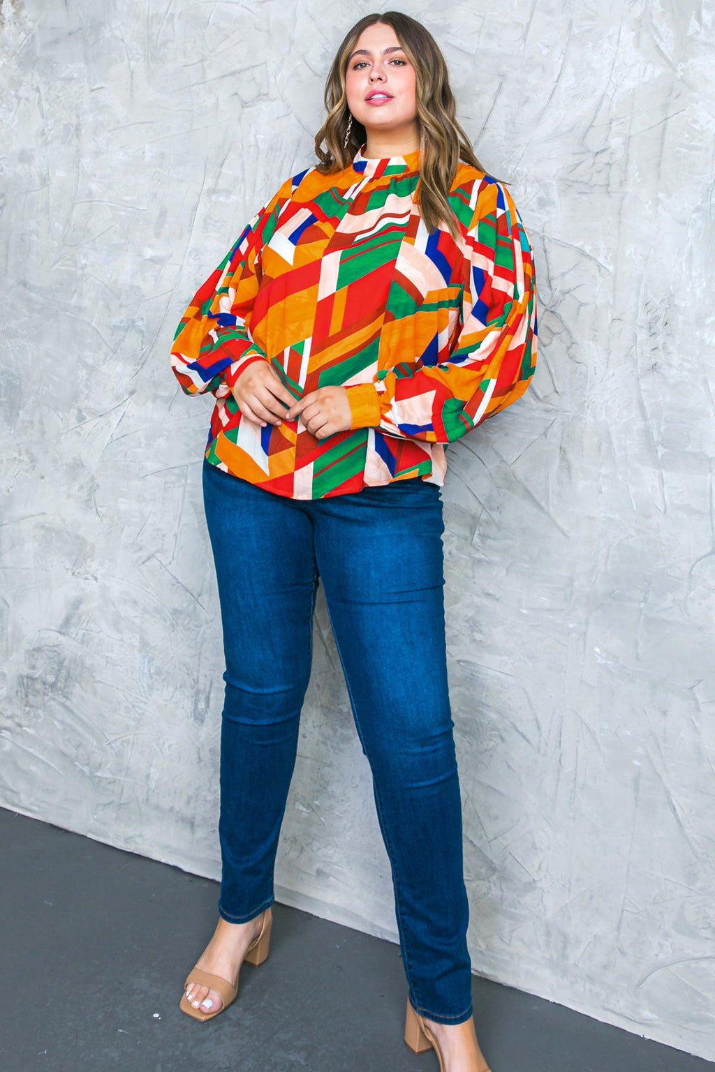 LIGHT UP MY LIFE WOVEN TOP Flying Tomato