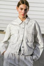 STAPLE MOMENT DENIM TWILL JACKET Flying Tomato