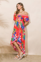 COVER ME UP HI-LO DRESS Flying Tomato