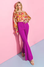 DEPTHS OF BEAUTY FLARE PANTS Flying Tomato