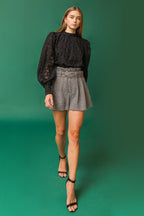 LIVING FOR FRIDAY TWEED SHORTS Flying Tomato