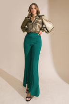 HEY DARLING WOVEN FLARE PANTS Flying Tomato