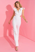 ON THE WAY-OUT DENIM JUMPSUIT Flying Tomato
