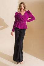 STAY WITH ME WOVEN TOP Flying Tomato
