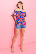 BELIEVE IN DESTINY POPLIN TOP Flying Tomato