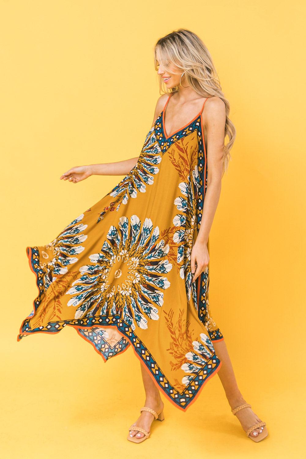 YOU FOUND MY HEART HANKY DRESS Flying Tomato