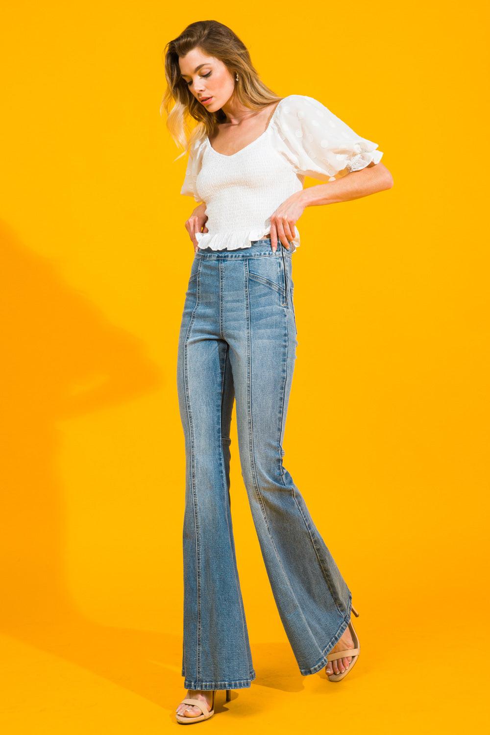 MY MUSE WASHED JEANS Flying Tomato