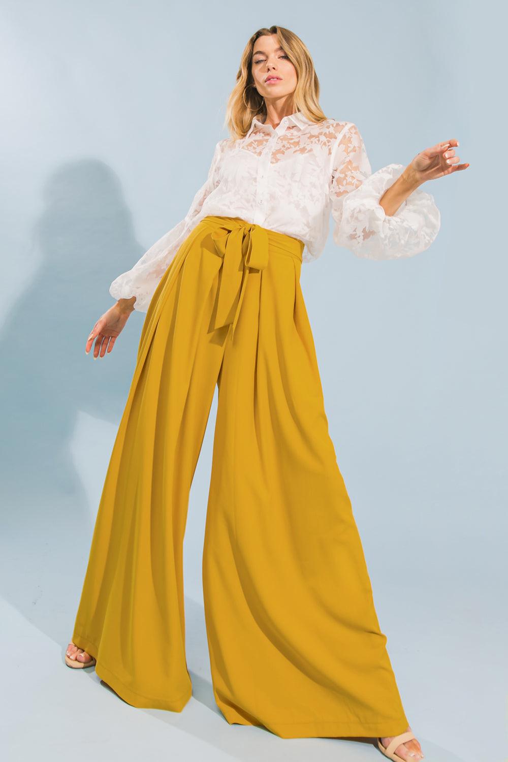 LOVE AND BEYOND WOVEN PANTS Flying Tomato