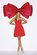 SENSE OF SERENITY WOVEN MINI DRESS Flying Tomato