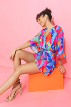 CHARMING INSPIRATION WOVEN ROMPER Flying Tomato