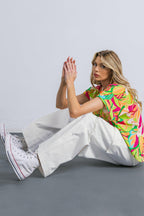 ADORABLE POSH WOVEN CARGO PANTS Flying Tomato