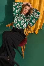 JUST WHAT YOU NEED WOVEN TOP Flying Tomato