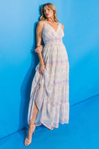 LOVELY ANGEL WOVEN MIDI DRESS Flying Tomato