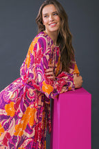 CHANGING LOCATIONS WOVEN MAXI DRESS Flying Tomato