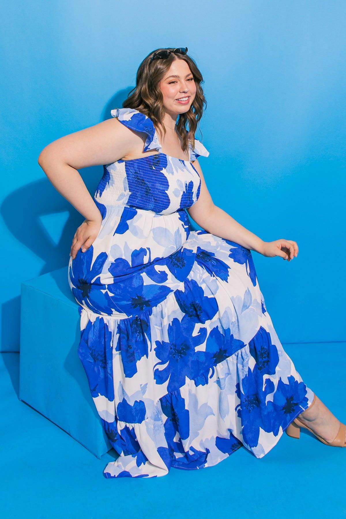 FEEL LIKE MOVING MAXI DRESS Flying Tomato