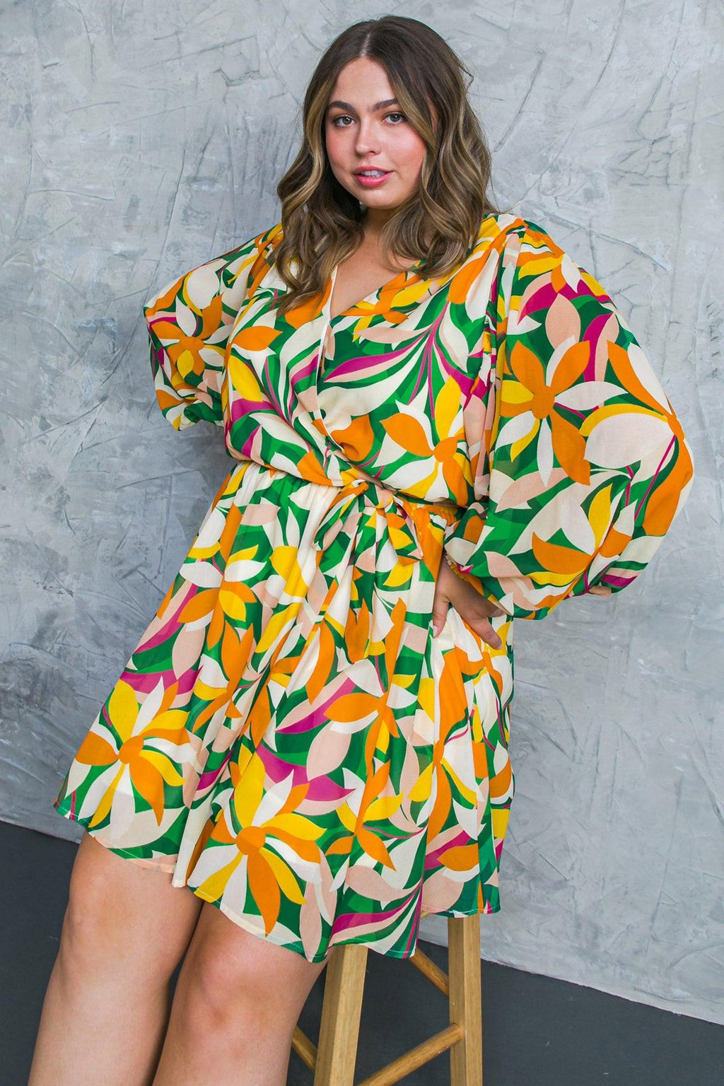 DARING HEART WOVEN MINI DRESS Flying Tomato