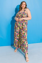 MOLINETTO FLORAL WOVEN JUMPSUIT Flying Tomato