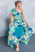 FLORAL IN THE WORLD WOVEN PANTS Flying Tomato