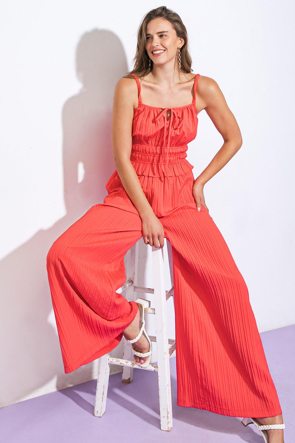 WITHIN MY HEART WOVEN JUMPSUIT Flying Tomato