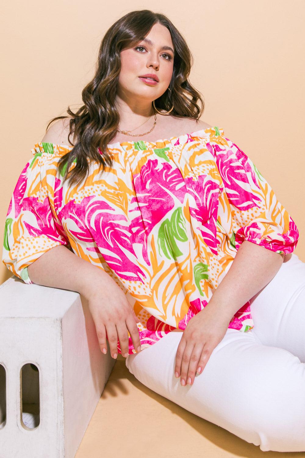 BREAKING HEARTS WOVEN TOP Flying Tomato