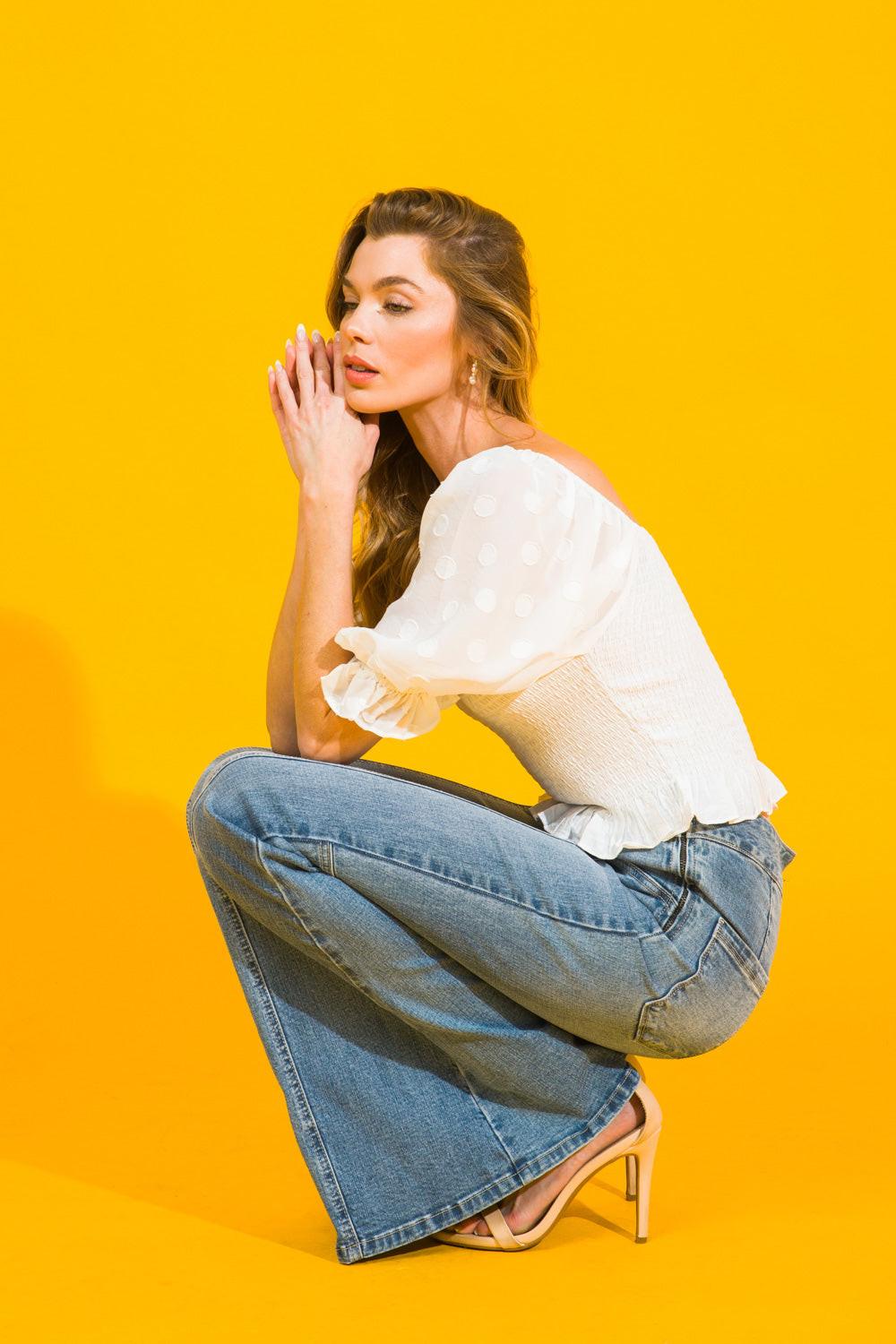 MY MUSE WASHED JEANS Flying Tomato