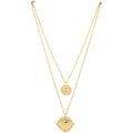 Gigi Double Coin Necklace