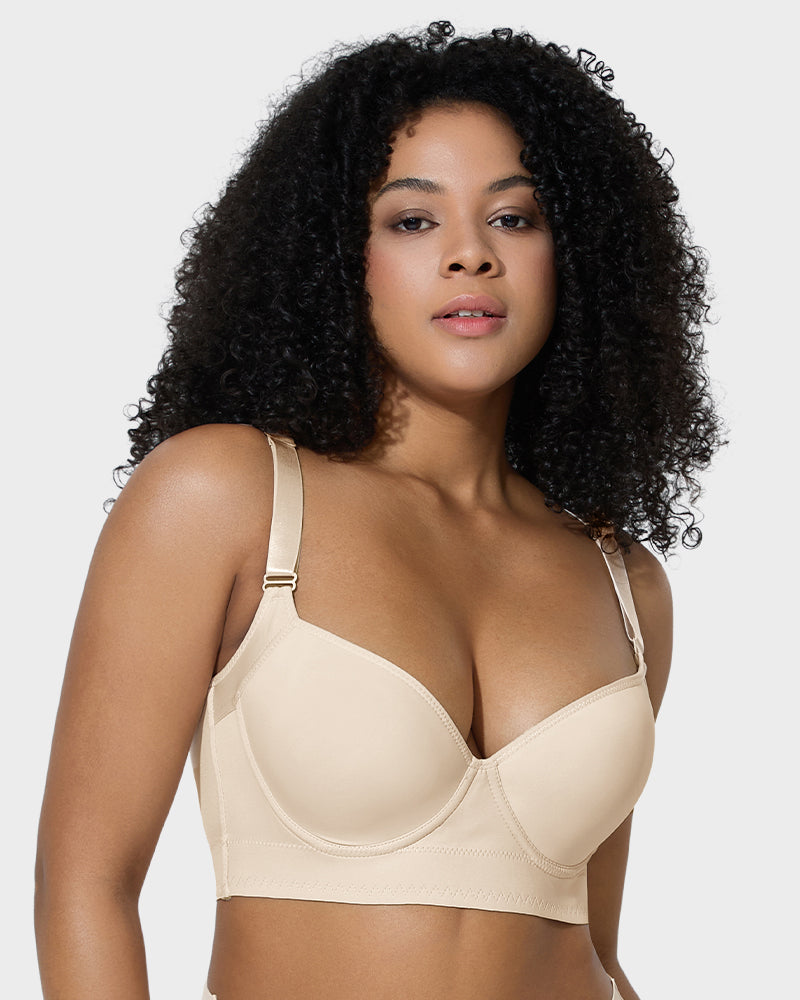 Back-Smoothing Push-Up Bra – Classic Everyday Lift SheCurve
