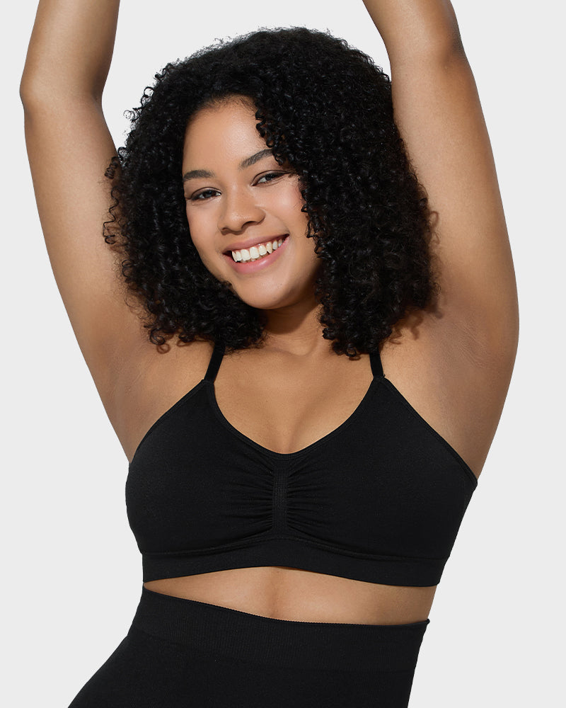 Women's Full Coverage Non-Padded Wireless Sculpt Bra SheCurve