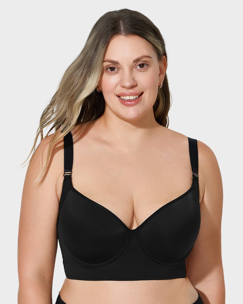 Back-Smoothing Push-Up Bra – Classic Everyday Lift SheCurve