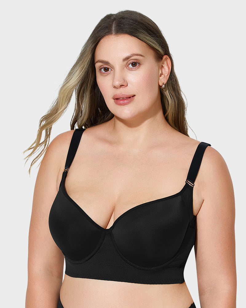 Back-Smoothing Push-Up Bra – Classic Everyday Lift SheCurve