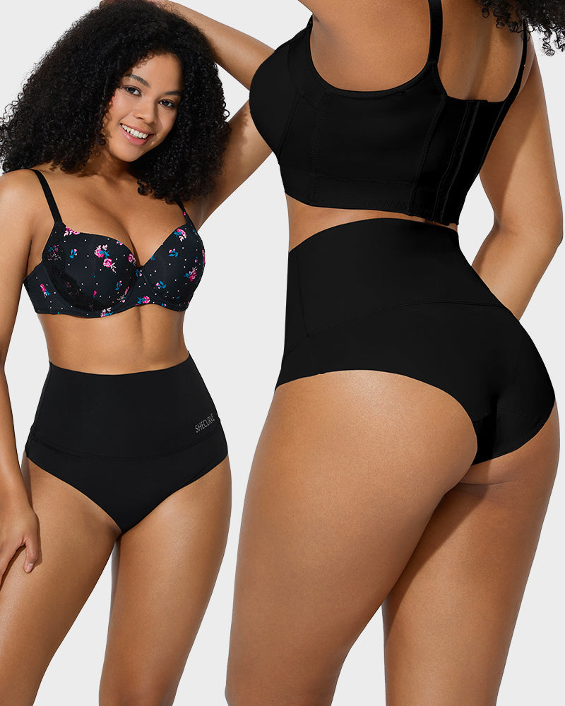 3-Pack High Waisted Tummy Control Briefs SheCurve