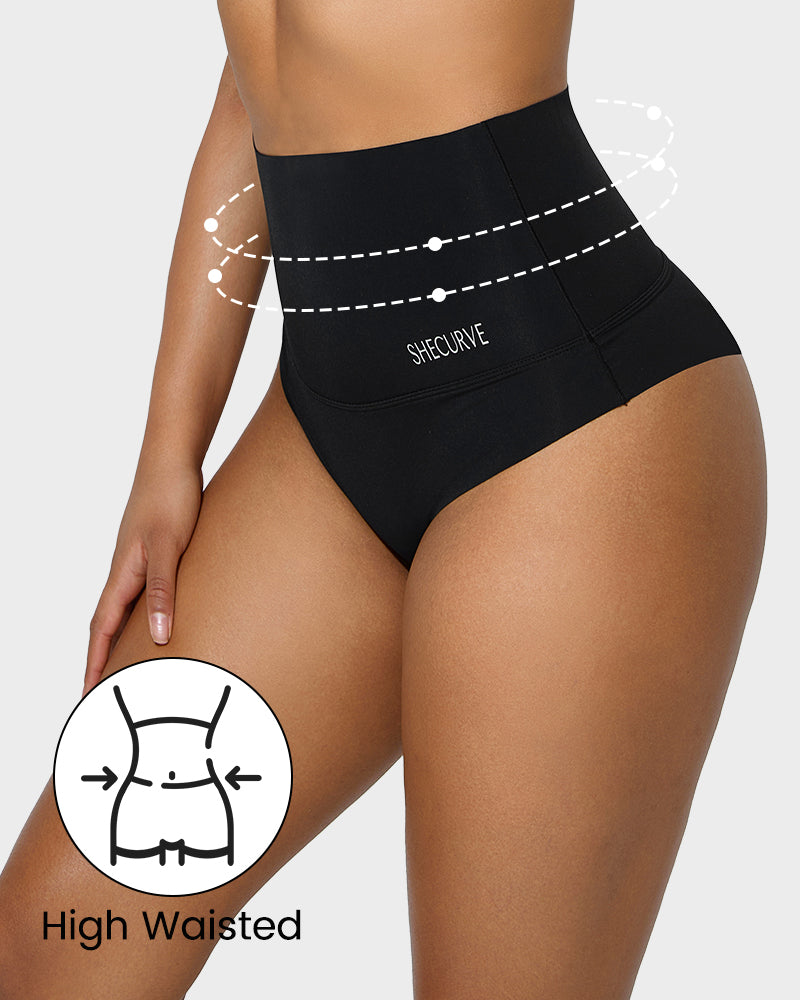 3-Pack High Waisted Tummy Control Briefs SheCurve