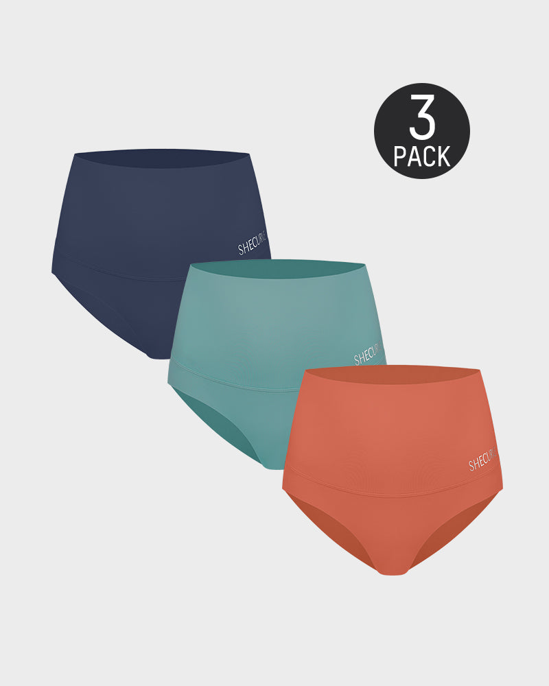 3-Pack High Waisted Tummy Control Briefs SheCurve