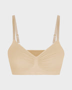 Women's Full Coverage Non-Padded Wireless Sculpt Bra SheCurve