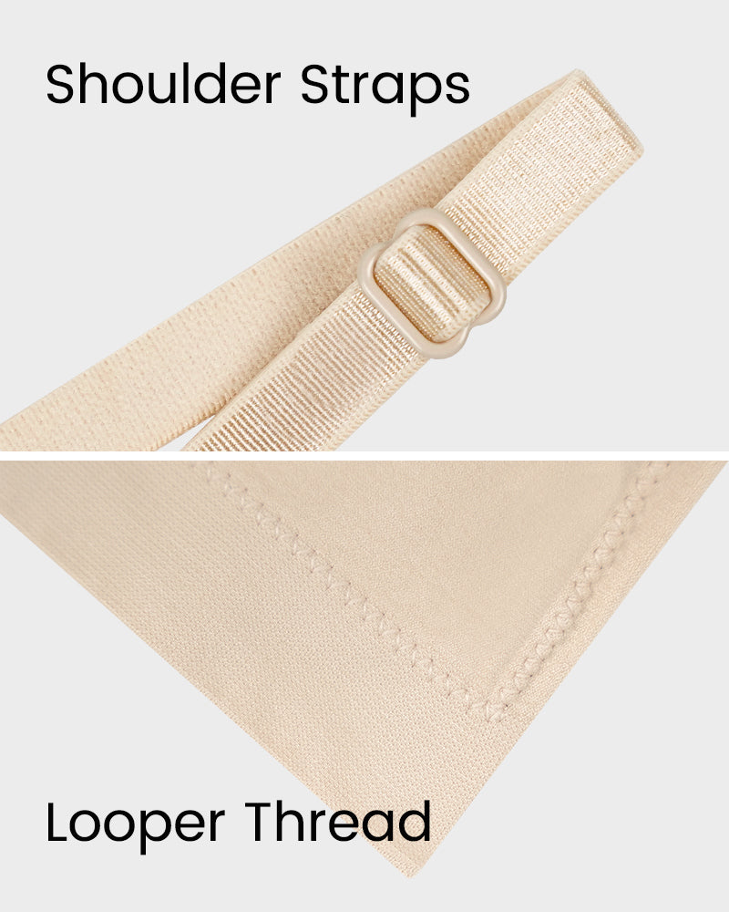 Women's Full Coverage Non-Padded Wireless Sculpt Bra SheCurve