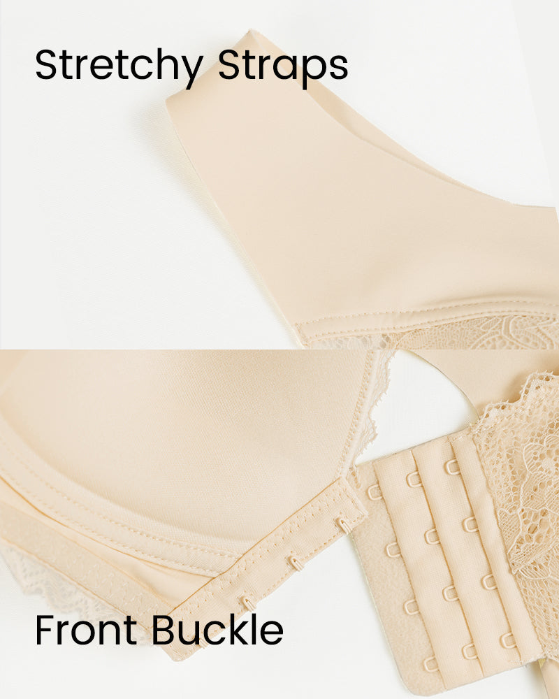 Front Closure '5D' Shaping  Wireless Bra SheCurve