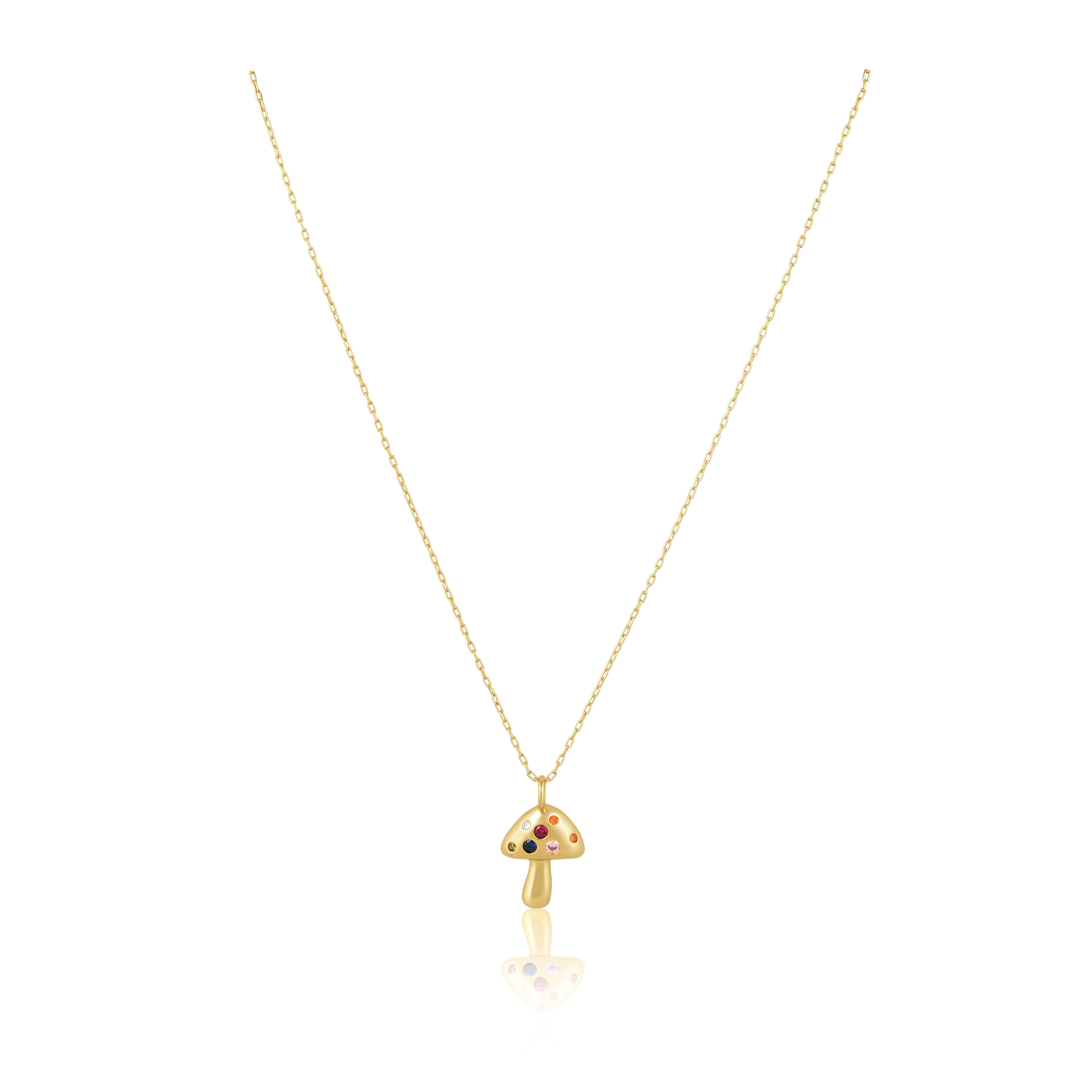 Meadow Shroom Necklace