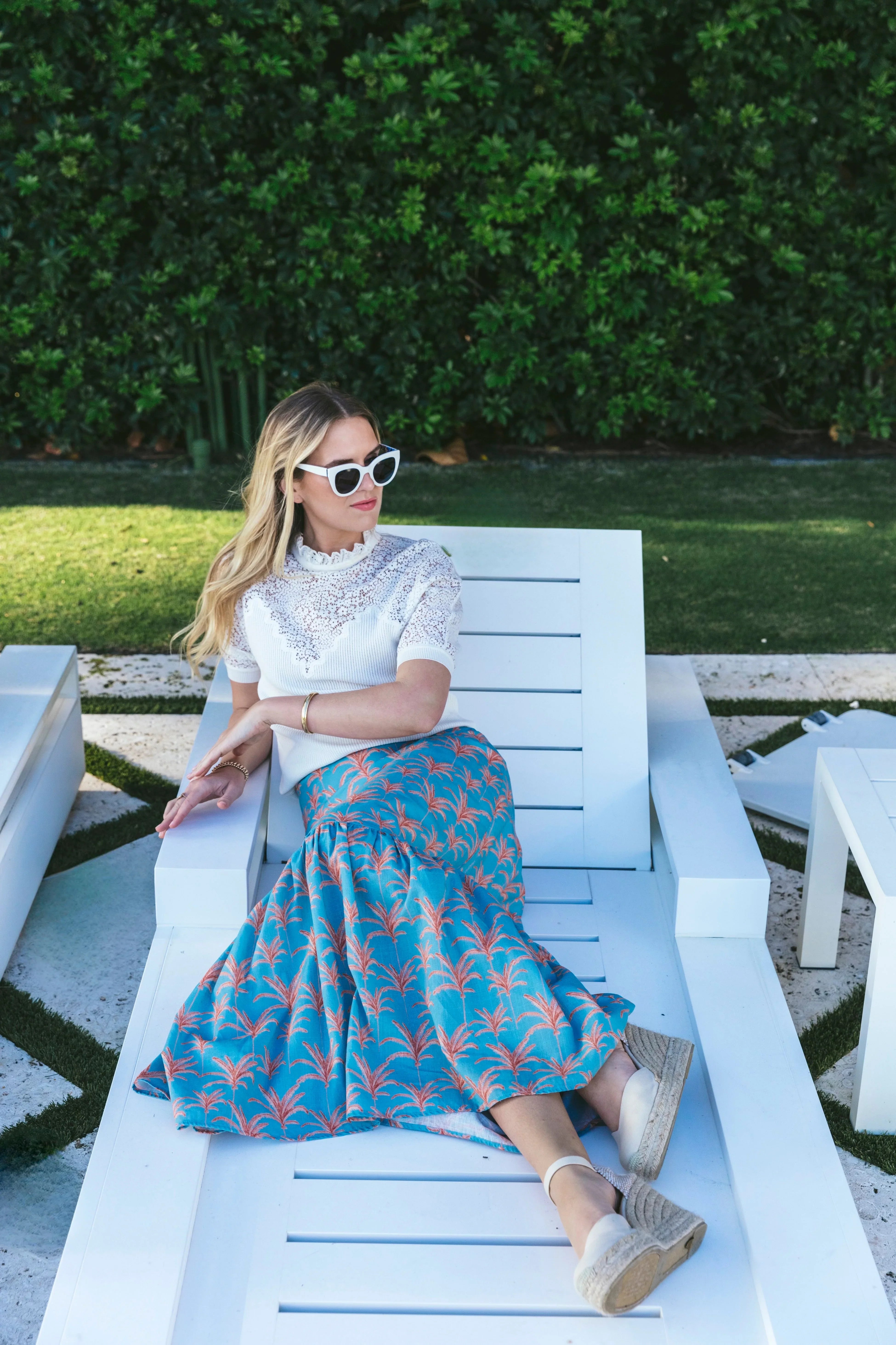 LIZZIE LINEN SKIRT | CALLISTA PALM Kahora Palm Beach