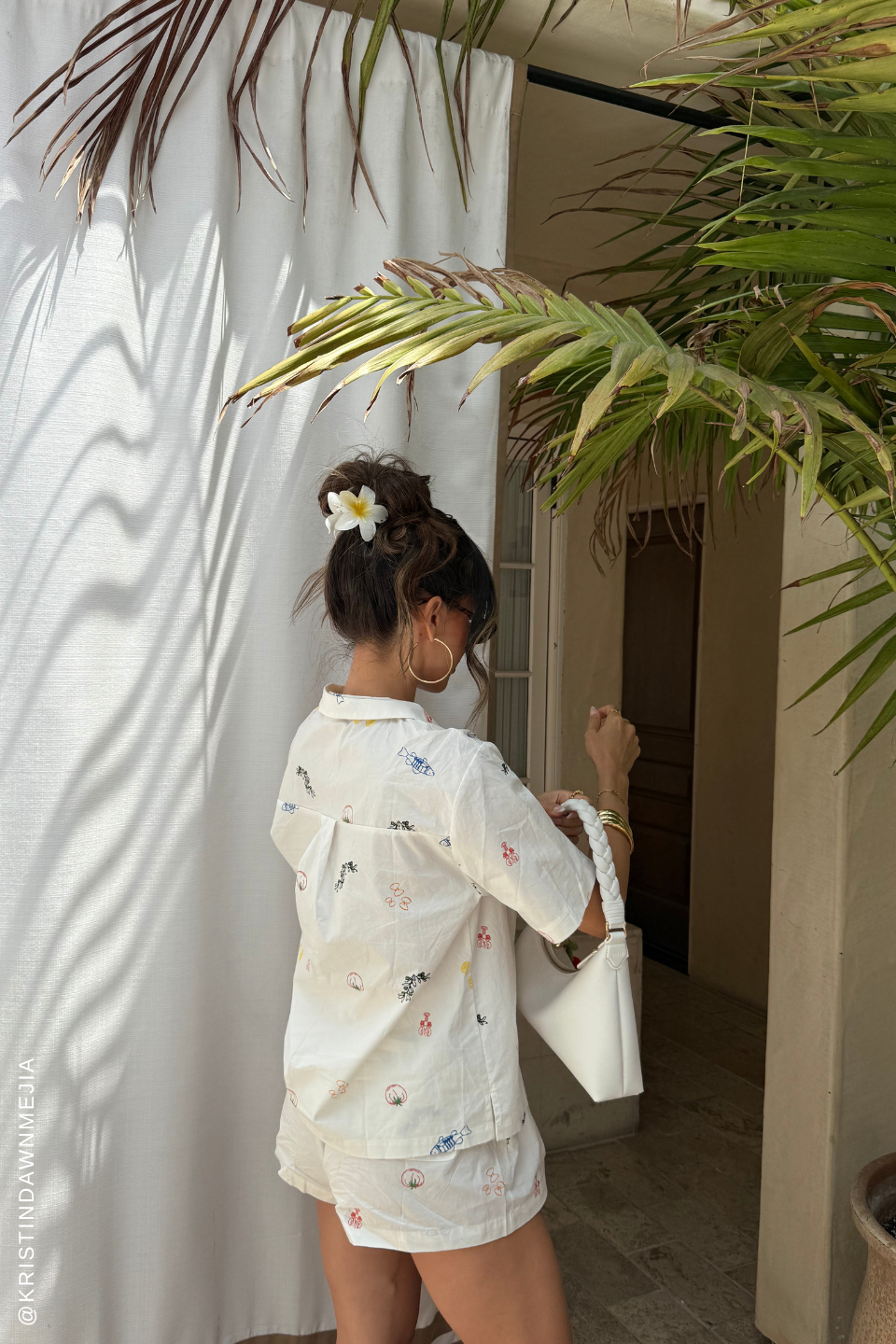 AFTER HOURS WHITE WOVEN TOP Flying Tomato