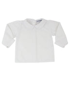 Girls Peter Pan Collar Long Sleeve Shirt Smockingbird