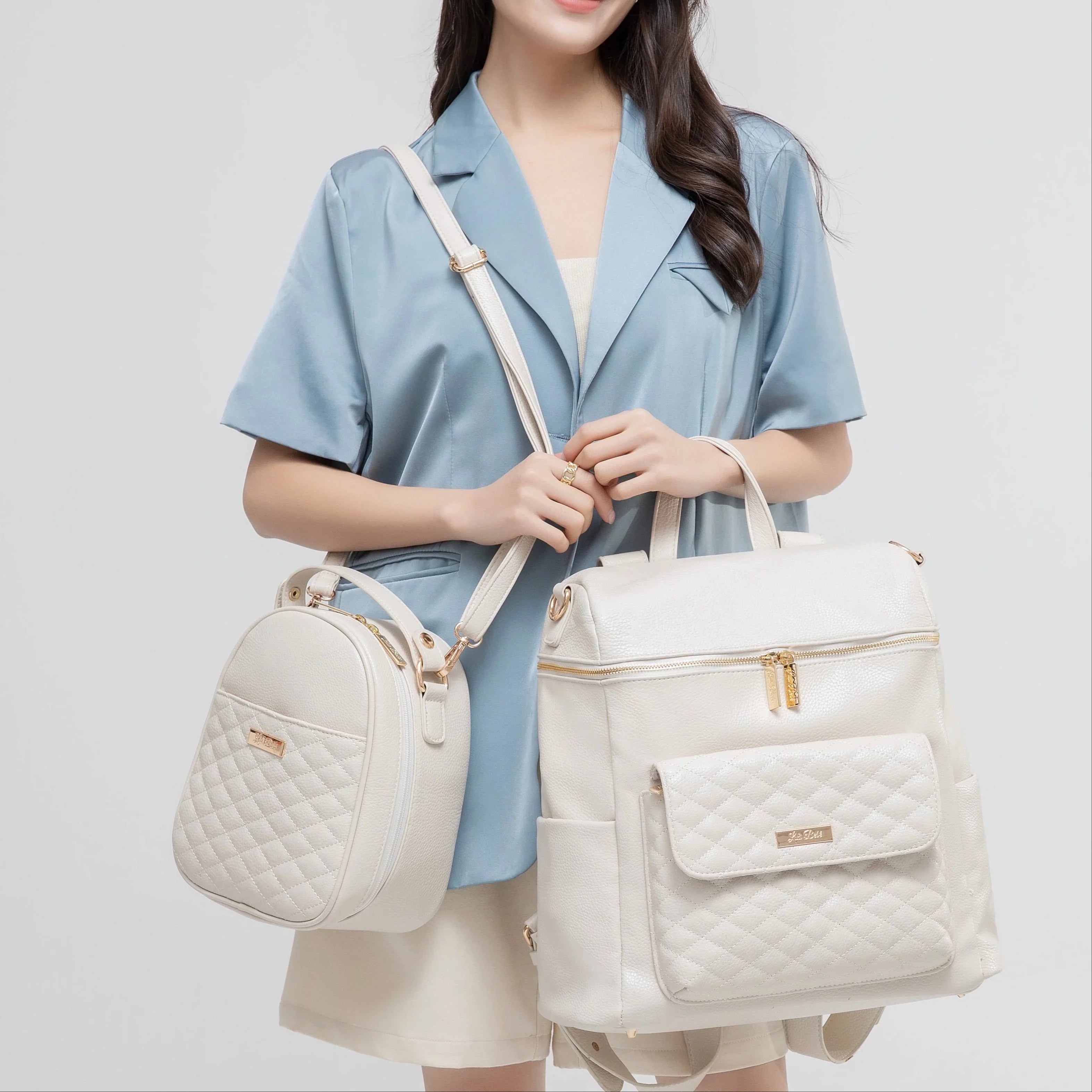 Classic Snack Bag | Pearl White