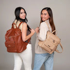 Signature Diaper Bag Caramel Luli Bebe