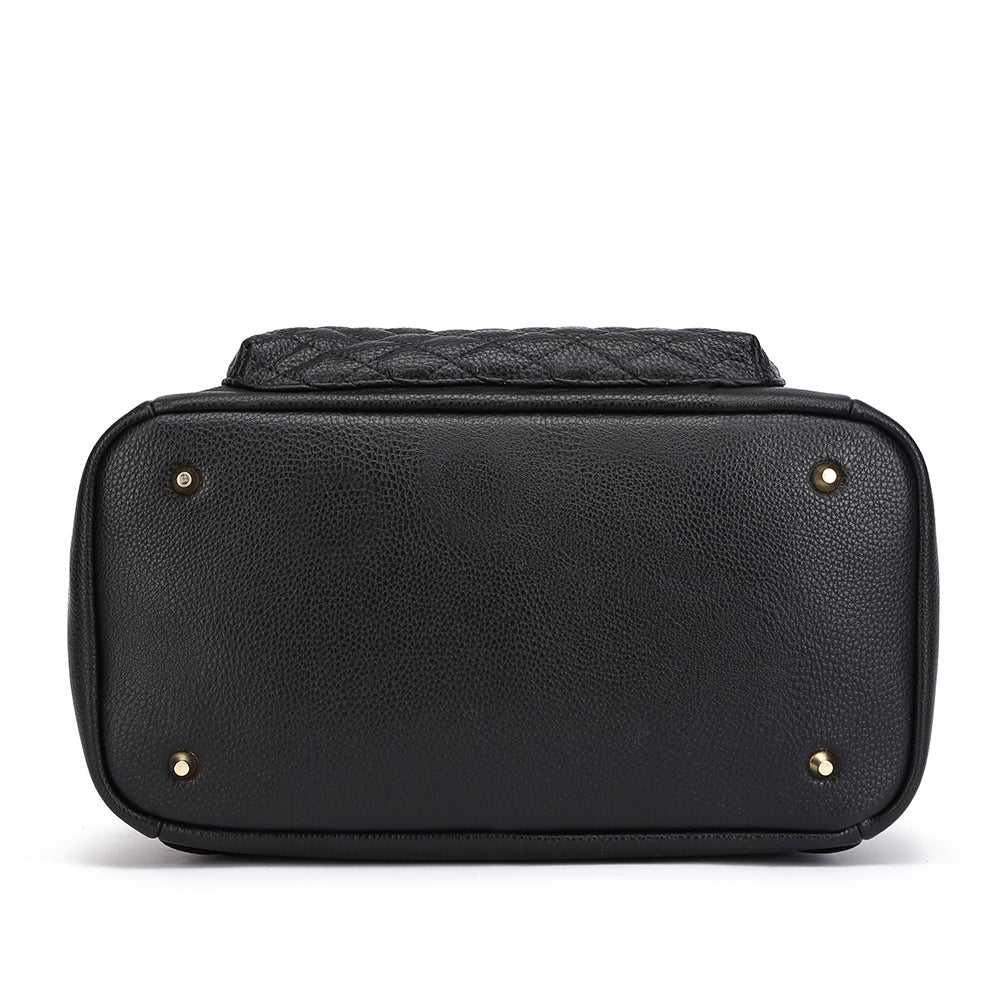 Signature Diaper Bag Ebony Black Luli Bebe