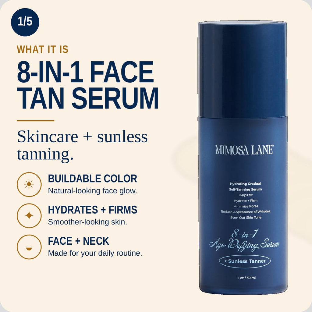 8-in-1 Face Tanning Serum