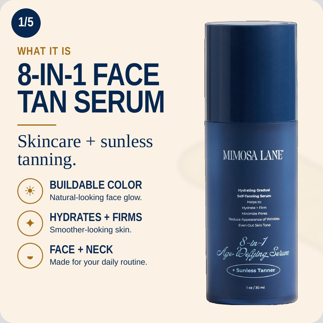 8-in-1 Face Tanning Serum