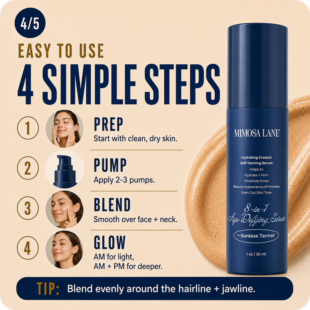 8-in-1 Face Tanning Serum