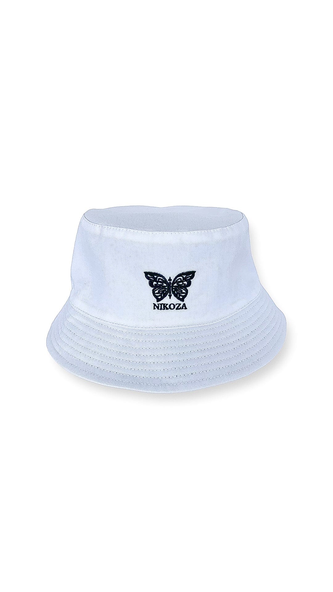 Black/White Nikoza Bucket Hat NIKOZA