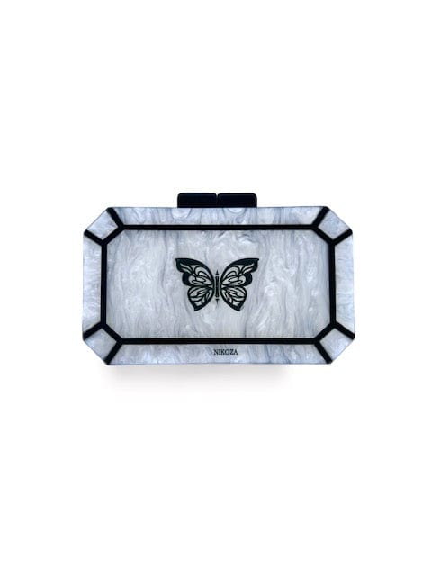 Karina Acrylic Clutch NIKOZA