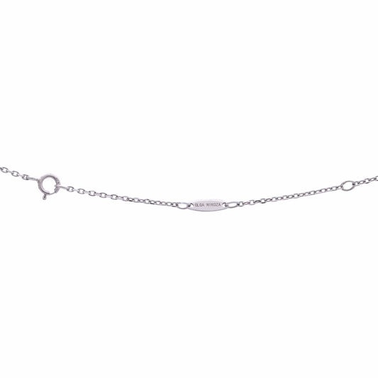 .925 Silver Papillon Butterfly Women's Necklace Jewelry NIKOZA