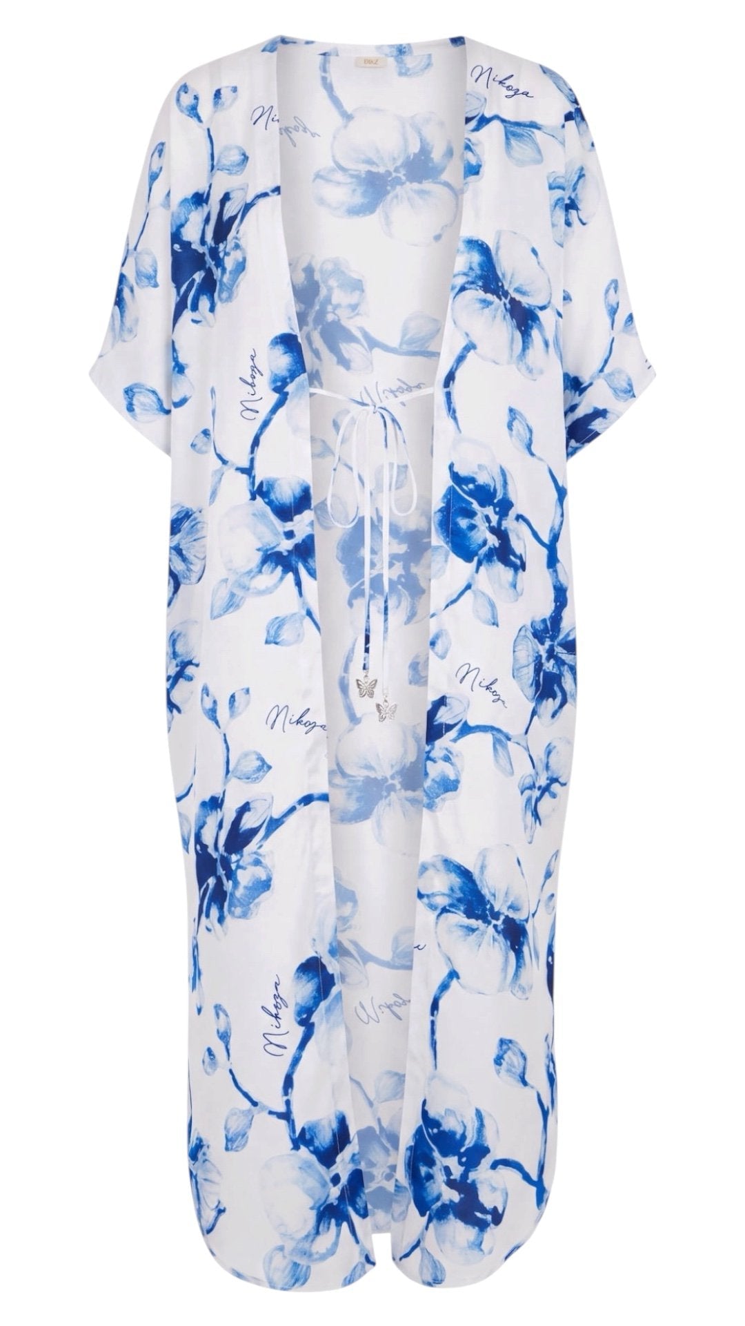 Miranda long cover up 100% Silk